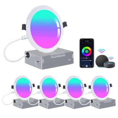 China US modern hot etl home sync dimming amazon cool hot adjustable alexa wifi app tuya rgb google smart google light for sale