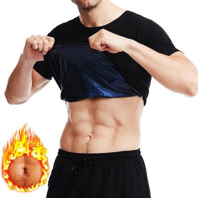 China Mens Shaper Gym Workout Shirts Sweated Body Workout QUICK DRY QUICK DRY Tops Slimming Shaper Tops Plus Size Shapers for sale