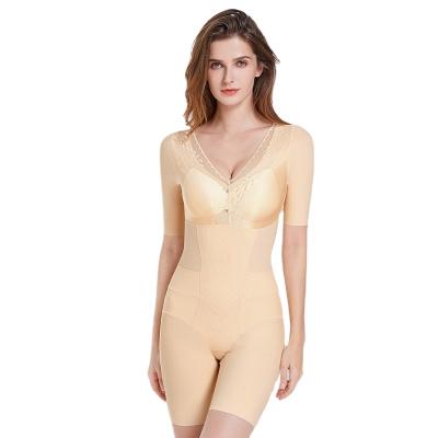 China One Piece Open Padded Breathable Body Shaper Back Abdomen Beauty Salon Slimming Women Wholesale Corset Shapewear for sale