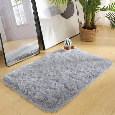 China Amazon Hot Sale Modern Soft Washable Large Fluffy Shaggy Rug For Bedroom Living Room Dorm Kids Room Indoor Home Decorative for sale