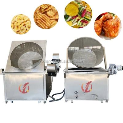 China Hotels Gas Chips Fryer Product Fish Fryer Machine Product Batch Fryer for sale