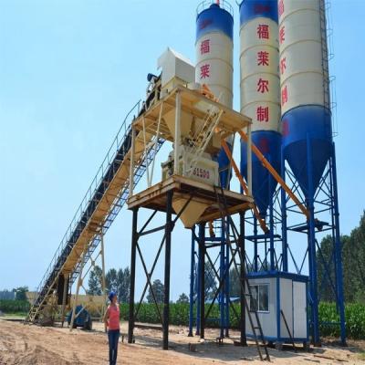 China Building Works Factory HZS90 Concrete Batching Price List for sale