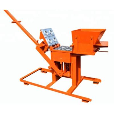 China Construction worksÂ   Widely Used Compressed Manual QMR2-40 Lego Brick Brick Making Machine For Personal Use for sale