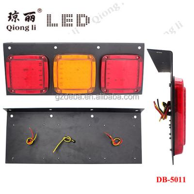 China 12V/24V Stop Led Square Trailer Tail Combination Light for sale