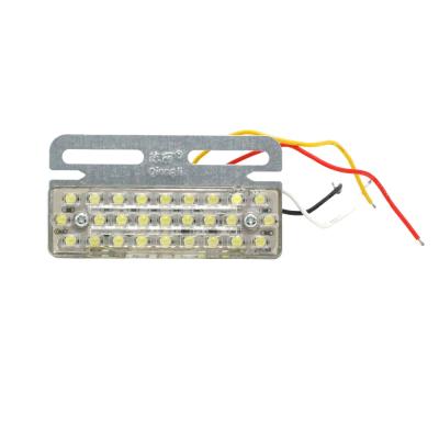 China plastic lens & Iron Plate Bright 33LED Mini Beacon Lamp Super Ultrathin Universal Super Heavy Duty Light for sale