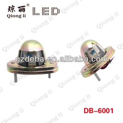 China 12V 24V LED Truck Trailer License Plate Light DB-6001 for sale