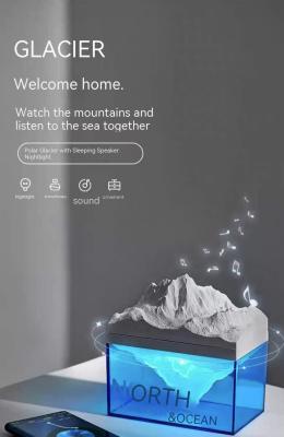 Κίνα Ηλιακή λάμπα Ζωής Δώρα πάγος παγετώνας νυχτερινή λάμπα αρωματοθεραπεία αιθέρια έλαια Bluetooth ομιλητής προς πώληση