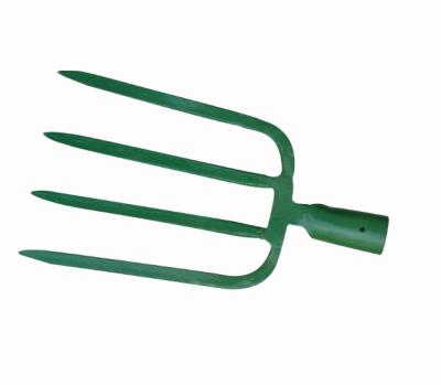 China Garden Work Farm Work F130 Steel Fork Head With 4teeth for sale