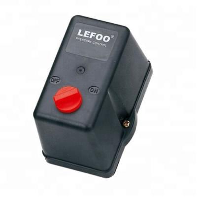 China Air Compressor LEFOO LF18 Air Compressor Pressure Switch 220V 20A 4 Port Compressor Control Valve Switch 220/240V 3.8-5bar 2-8BAR 220VAC; ZHE for sale