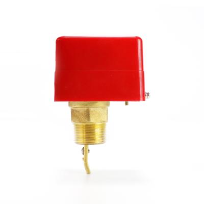 China LEFOO Stainless Steel Paddle Brass Automatic Water Flow Switch Liquid Controller Valve Sensor 1 Inch 1/2 3/4 12V To AC220V for sale