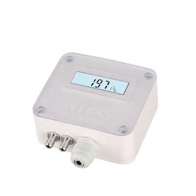 China LEFOO LFM11 Air HVAC Constant Pressure Digital Differential Pressure Transmitter for Operating Room, Clean Room for sale