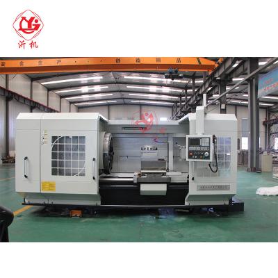 China Factory Large CNC Machine Tool QK1363 Spindle Hole Pipe Threader CNC Lathe For Metal CNC for sale