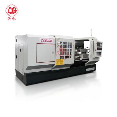 China Factory CNC Lathe CNC CK6180 Aluminum Lathe Machine With Fanuc Controller 2 Axis for sale