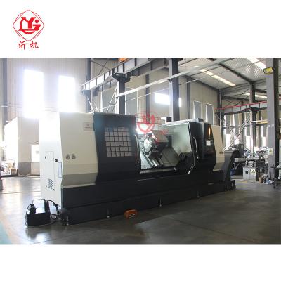 China Factory CKY61100 Horizontal Live Machining Bed CNC Lathe Oblique Turning Machine for sale