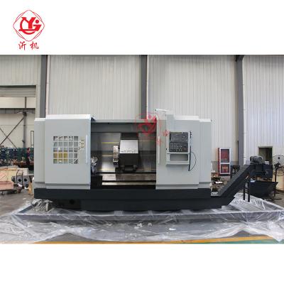 China Factory CK7163 Tilted Bed 1meter Lathe Turning Machine With Live Tool Price for sale