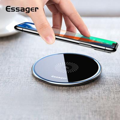 China Hot Product 2021 15W Cargador Inalambrico 10W 7.5W 5W Interface Wireless Fast Charging Esser Type-c Charger for sale