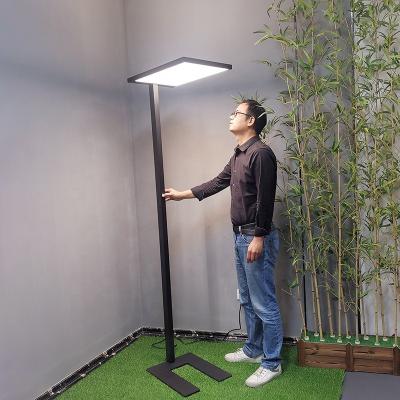 China Modern CMN Lighting Heavy Duty Freestanding Desk Floor Lamp with Daylight Sensor and Motion Sensor, UGR for sale