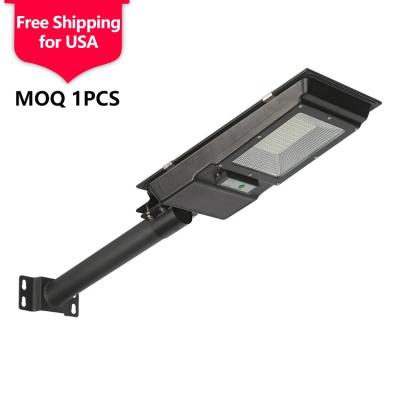 China Road Network In USA Outdoor Waterproof High Power Ip65 60 W 100 W All In One Integrated Led Solar Street Light for sale