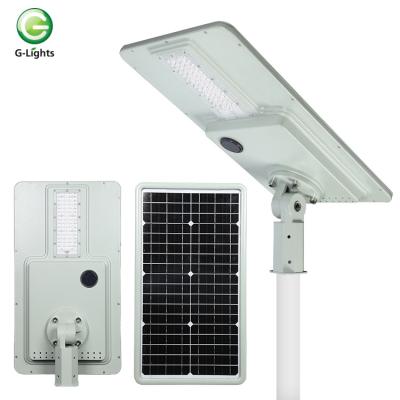 China ROAD Ip65 Waterproof Outdoor Aluminum Smd 40w 60w 120w 180w Integrated All In One Solar Led Road Light for sale