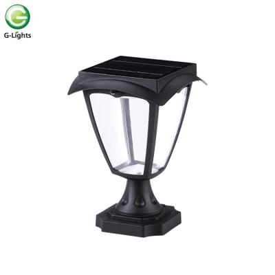 China Way. landscape garden lighting 1.5w outdoor waterproof ip55 optically controlled smd led solar pillar light for sale