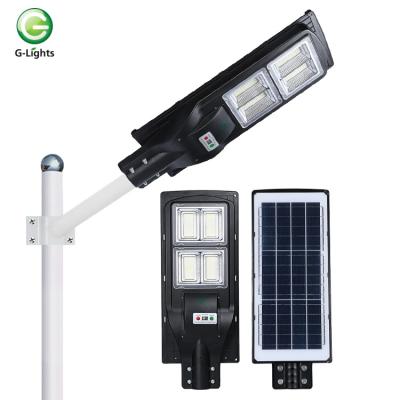 China ROAD outdoor led garden lighting waterproof ip65 40w 80w integrated all in one solar street led lamp for sale