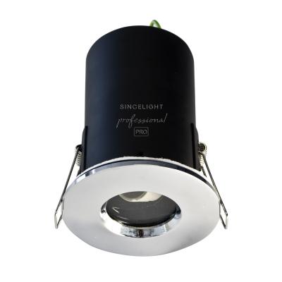 China Modern IP65 Fired Gu10 Rated Fit Downlight 6W 35 60Degree Led Recessed Spotlight for sale