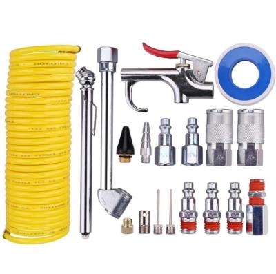 China 20pcs Hotels Air Tool Accessory Pack Pneumatic Quick Coupler Kit for sale