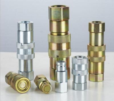 China Hotels Face Flat Type Hydraulic Quick Coupling for sale