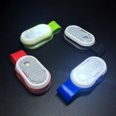 China ABS+silicone+magnet Factory Supplier OEM Price Outdoor Clip Colorful Safety LED Bike Warning Light for sale