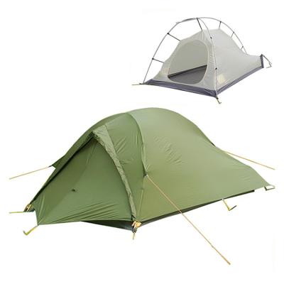 China Tube Type Tent Stake 2 Person Camping Tent Alu Pole Backpacking Tent Ultralight Lightweight Tent for sale