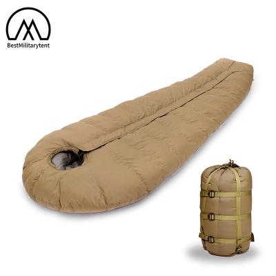 China MOM army sleeping bag camping down sleeping bag winter military sleeping bag for sale