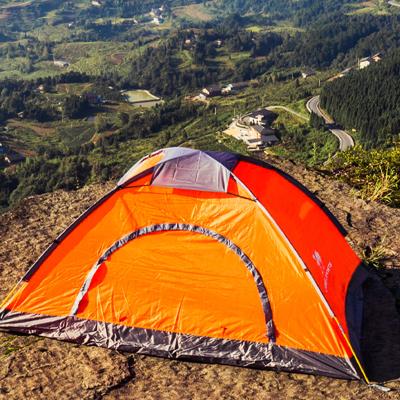 China Straight Bracing Type Outdoor Living Tents For Family Activities Customized Logo And Multicolor Outdoor Camping Tents for sale