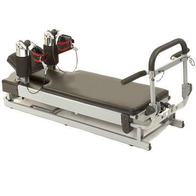 China Customized high quality new arrival wood fitness exercise machine with lathe home studio gym machine pilates reformer trapeze half for sale