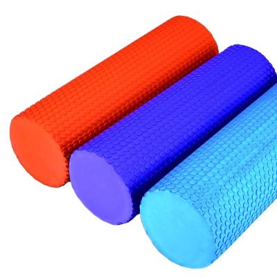 China High Quality Eco-friendly Muscle Exercise Massage Density Sports EVA Yoga Foam Roller Hollow Stretch Roller for sale