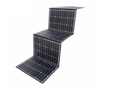 China 40w 60w 80w 100W 200W ETFE Solar Panel Portable Outdoor Camping Foldable Solar Panel 565*560*22mm for sale