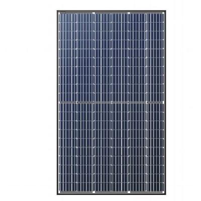 China Commercial Organic Solar Panel Half-Cut 166 Monocrystalline Cell 350w All Commercial Black 350 Watt IP68 Rated, With 3 Bypass Diode 20A for sale