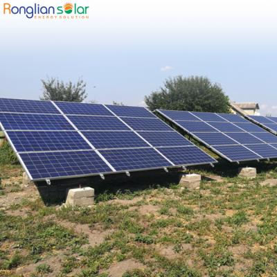 China Home Design Full Hybrid Ronglian Solar Power System 5kw Home Solar Hybrid System for sale