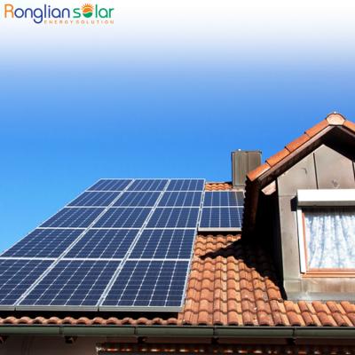 China Home Off/On Grid Mode Hybrid Solar Power Systems 3kw Solar Systems Ronglian Solar System for sale