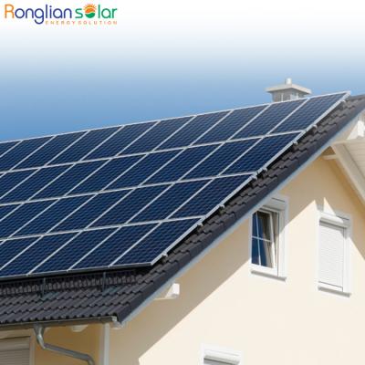 China Ronglian Home Solar Power System With 1kw Battery Off Grid CE MC4 Solar Panel 320w Poly Connector 4 Mm2 Home High Quality DC PV Cable for sale