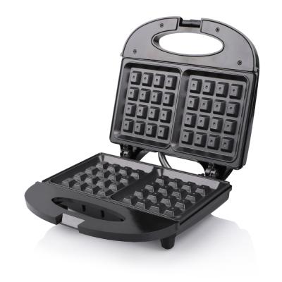 China OEM ODM Temperature Control Automatic Non-Stick Electric Egg Dish Waffle Maker Double Touch Heating Bread Fresh Outdoor Custom for sale