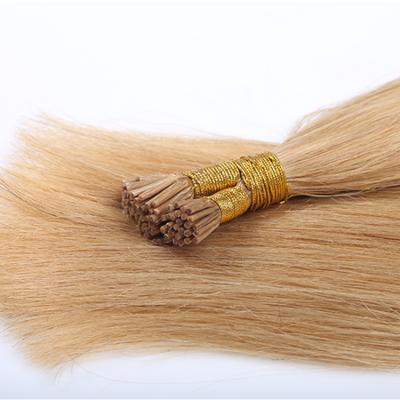 China Real Hair I-Tip Wholesale Cheap Good Quality Silky Straight Hair Extensions Silky Straight Wave Hair Extensions for sale