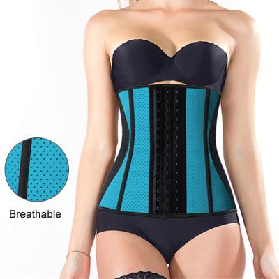 China High Quality Antibacterial Breathable Design Crochet Shapewear Women Shapewear Steel Bone Corset Latex Waist Trainer Fajas for sale