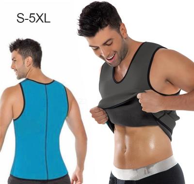 China Burn Fat Wechery Plus Waist Trainer Vest For Men Neoprene Shaper Chaleco Neopreno Faja Hombre Hot Slim Waist Men Sweat Sauna Vest Body Trainer Vest For Men for sale