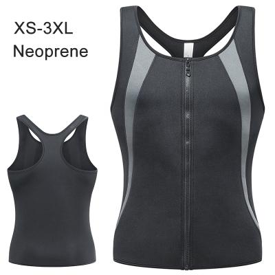 China Fat New Slim Fat Shaper Termica Adelgazar Gym Fajas Para Hombres Tops Neoprene Custom Zipper Burn Sweat Men Sauna Male Waist Trainers Invest for sale