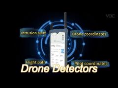 vbe-h1l handheld drone detector & locator with small size easy to carry and operation