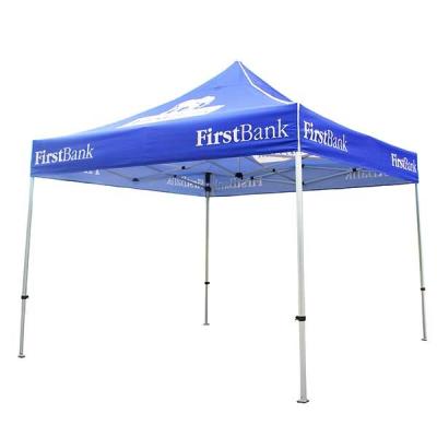 China Folding Waterproof Trade Show Tents 3 * 3m / 10 * 10 Feet Size Steel Pole for sale