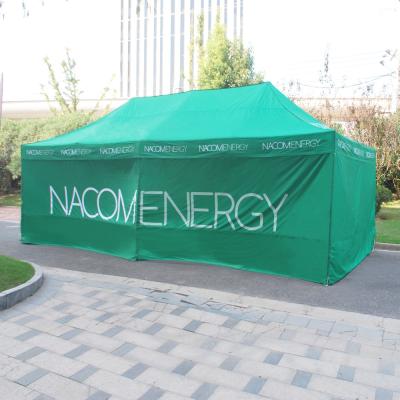 China Promotion Pop Up Trade Show Tents 40 Mm Hexagon Profile Nylon Connector for sale