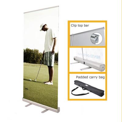 China Portable Retractable Stand Up Banners , Pull Up Retractable Display Stands for sale