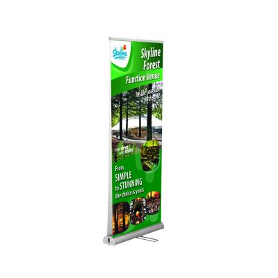 China Custom Trade Show Retractable Banners , Double Side Stand Up Retractable Banners for sale