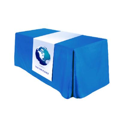 China Event Table Runner With Logo , Reusable Custom Printed Tablecloths for sale